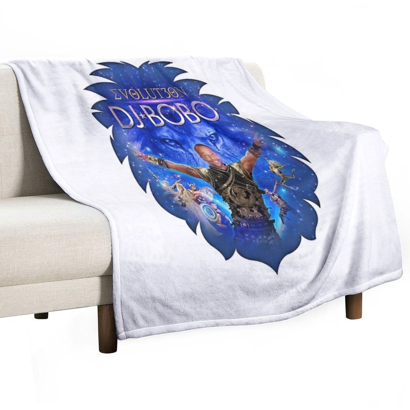DJ BOBO EVOLUT30N TOUR Multi-functional Throw Blanket