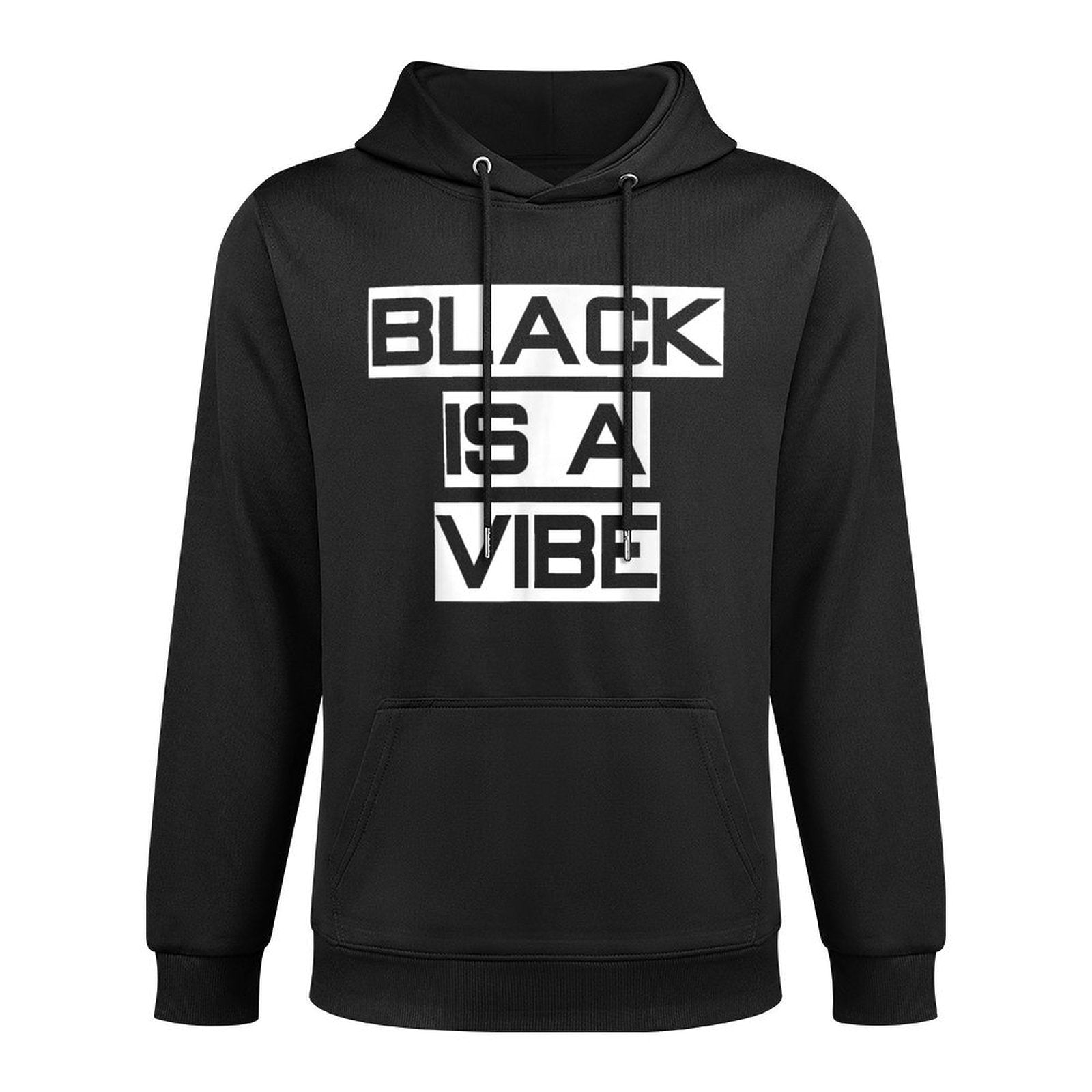 Black Is A Vibe Black African Culture BLM Versatile Streetwear Hoodie