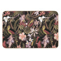 Vintage Parrot Jungle Botanical Garden 1 Nightgarden  High-Traffic Bath Mat
