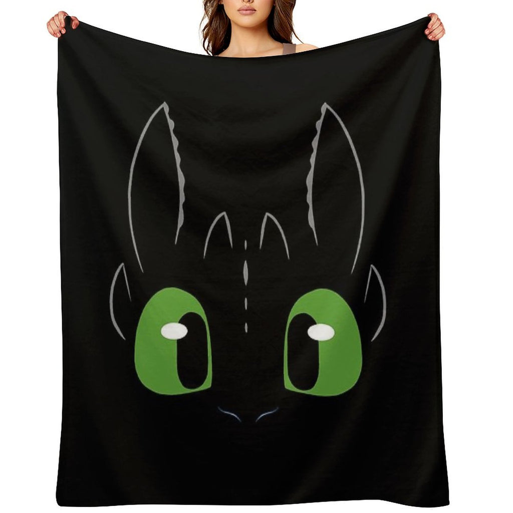 Dragon Minimalist Durable Throw Blanket