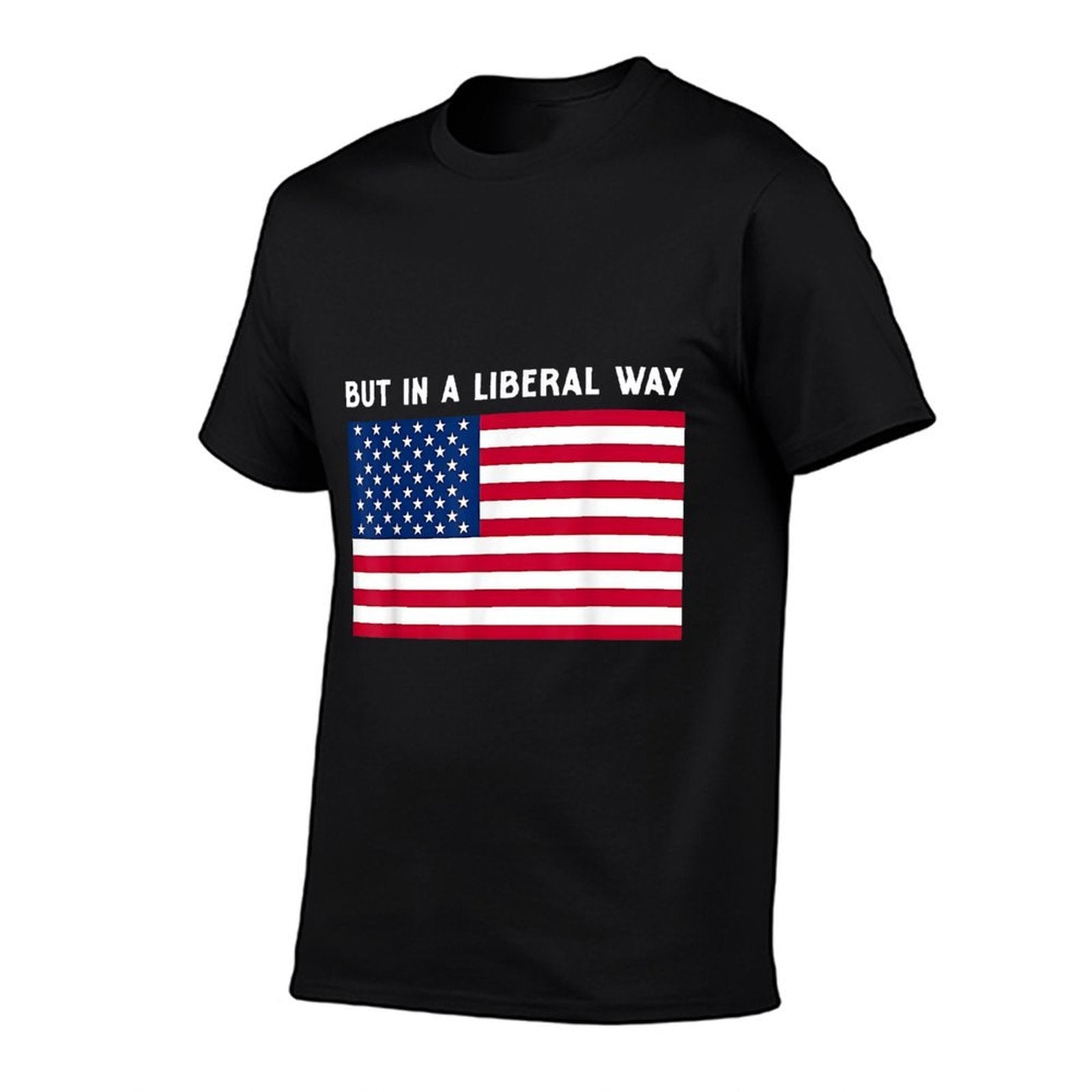 USA But in A Liberal Way 4th of July Feminist Womens Rights  Tagless Design T-Shirt