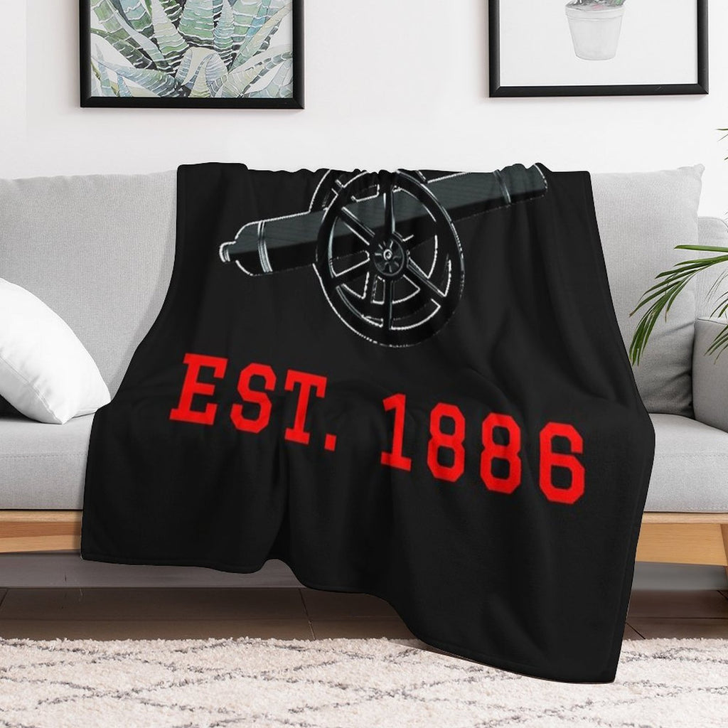 Established 1886 Wrinkle-free Throw Blanket