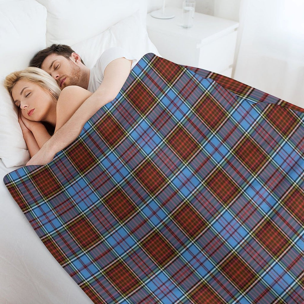 Clan Anderson Tartan Compact Throw Blanket