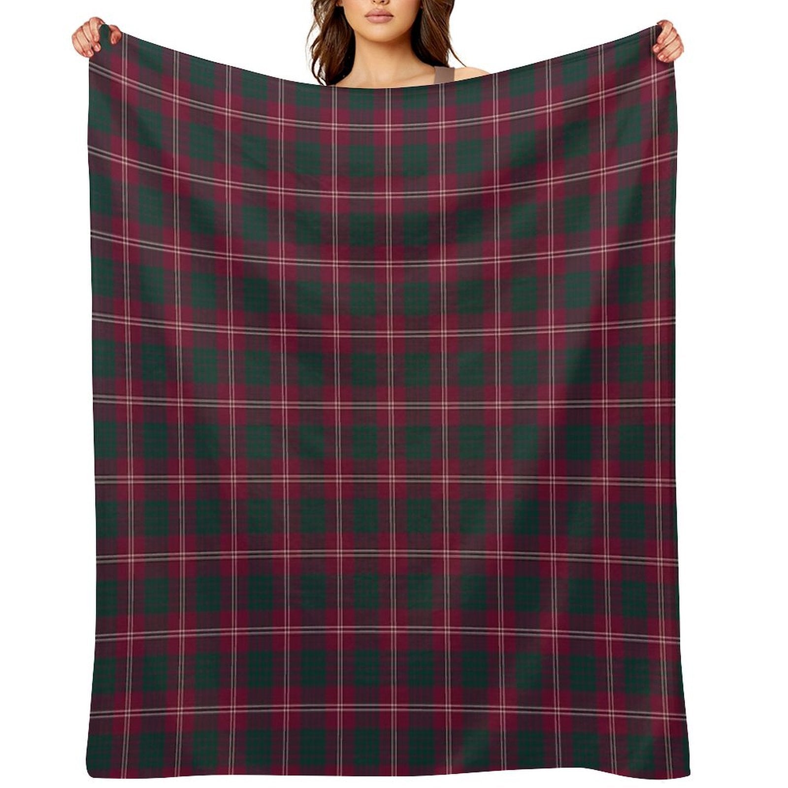 Clan Crawford Tartan Premium Throw Blanket