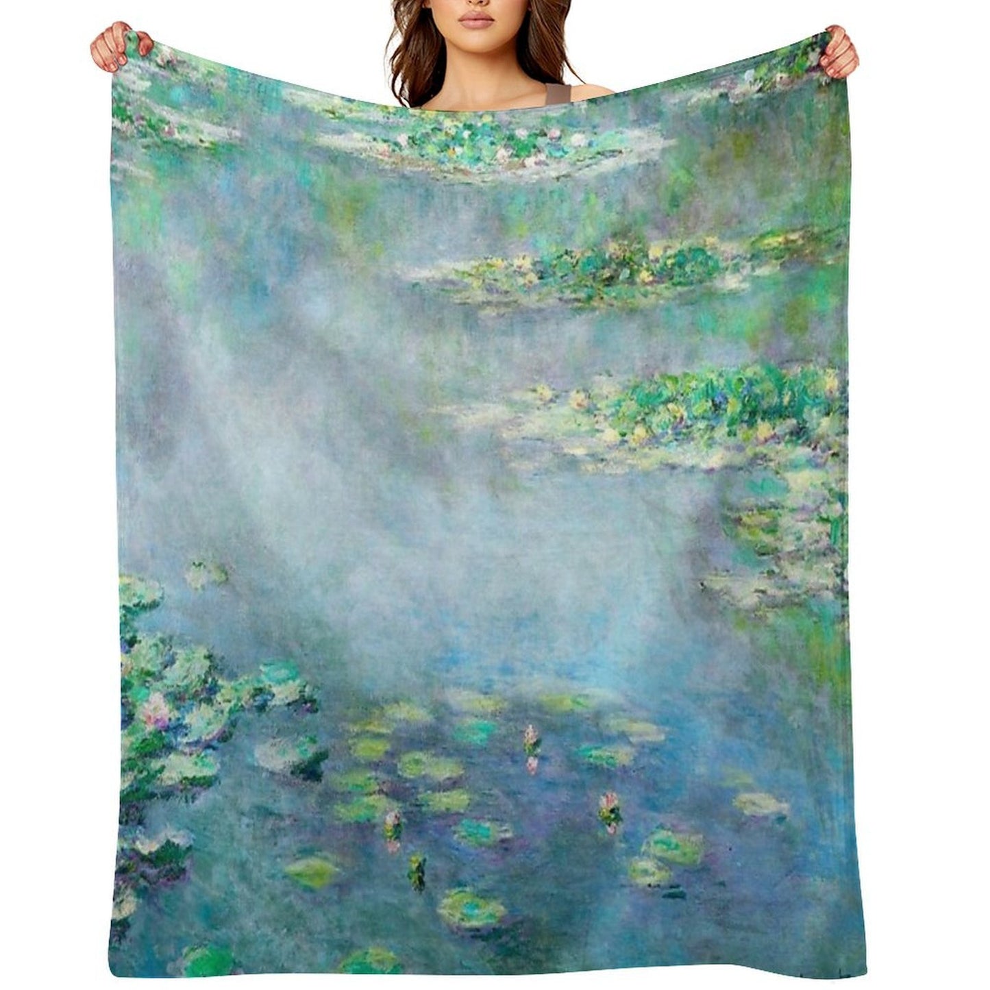 Monet Water Lilies  Nymphéas 1906 Durable Throw Blanket