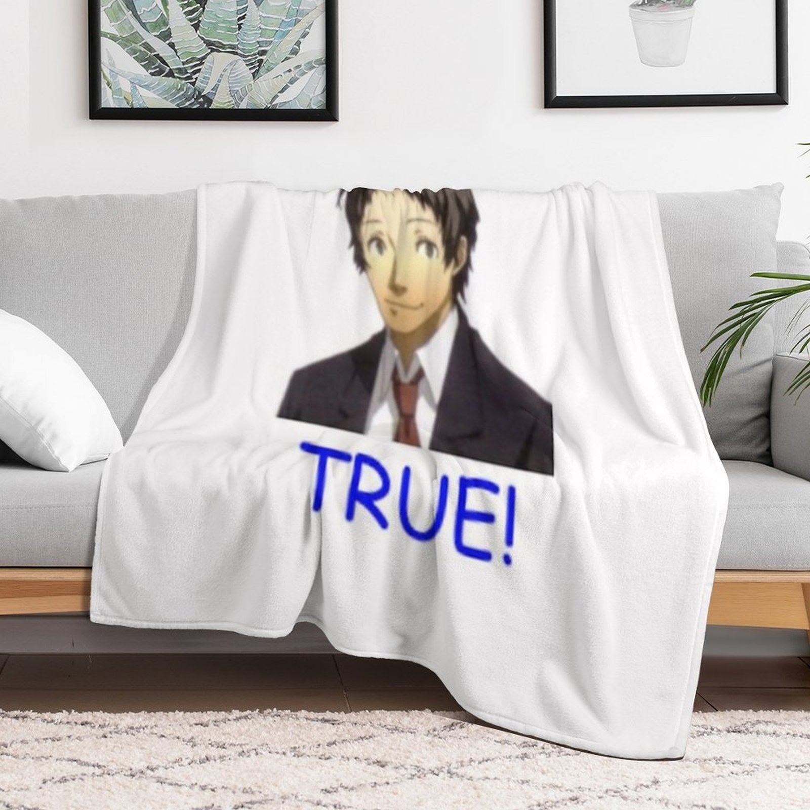 Adachi True Shrink-resistant Throw Blanket