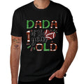 Dada Of The 1 Year Old Football 1St Year Down Birthday  Cotton T-Shirt