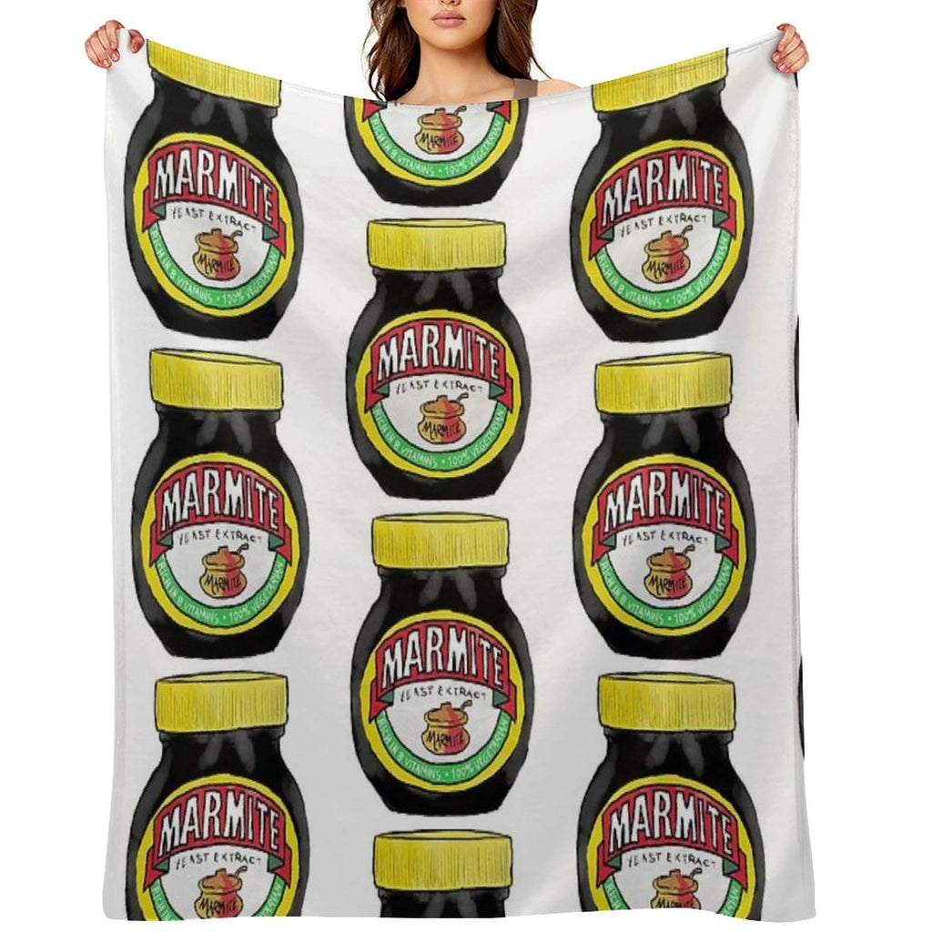 Marmite Comfort Throw Blanket