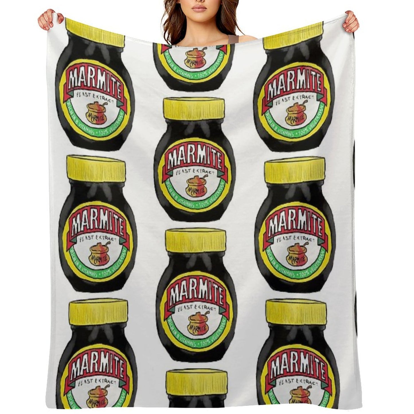 Marmite Comfort Throw Blanket