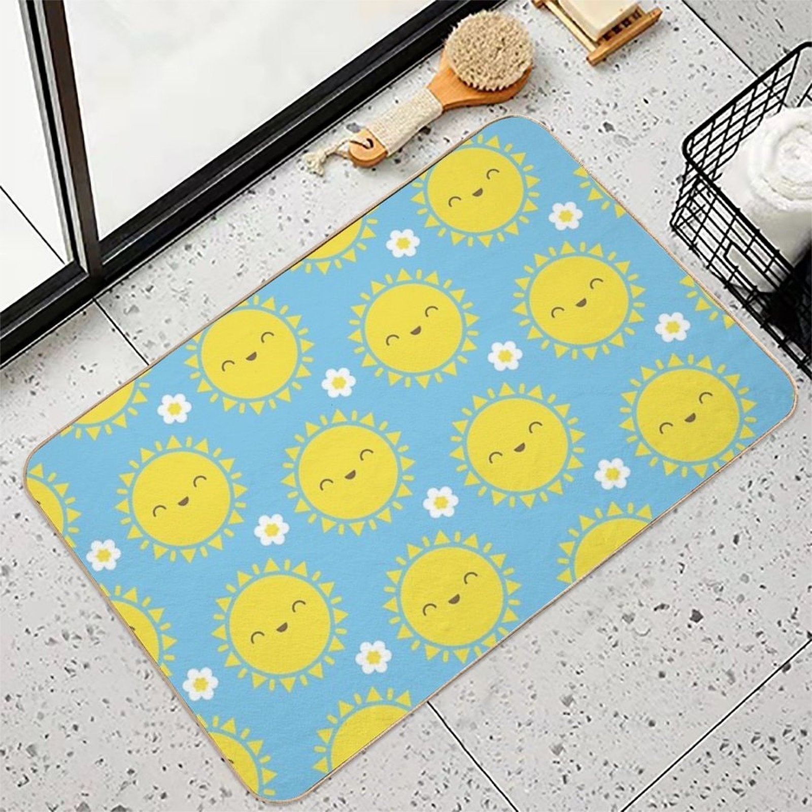 Kawaii Sunny Days  Toxin-Free Bath Mat