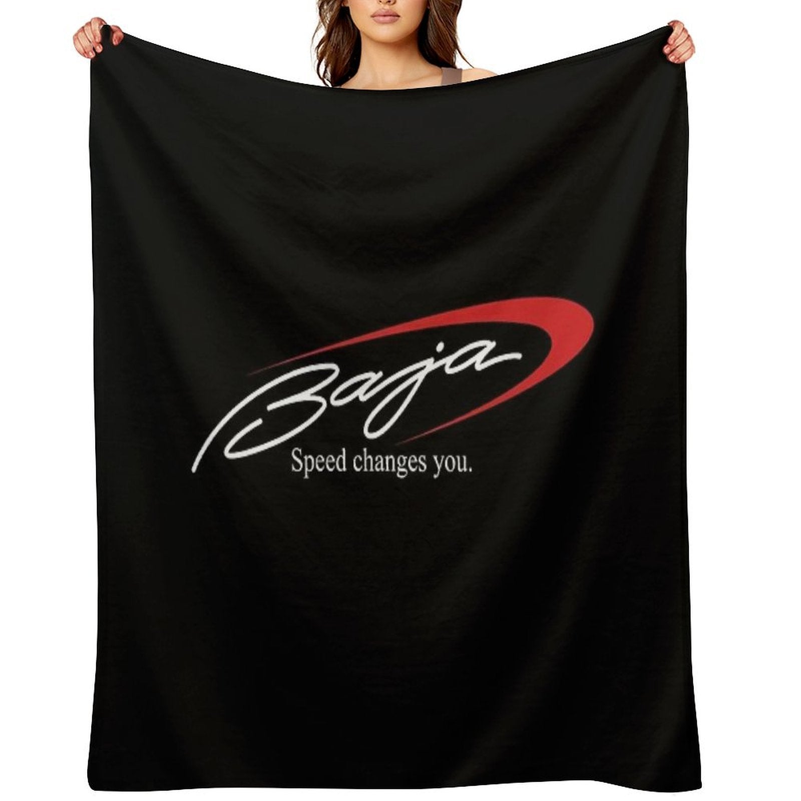 Baja Boats Logo Lightweight Throw Blanket