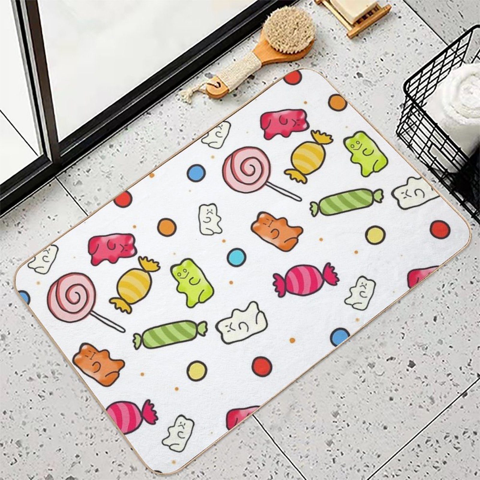 Gummy Bears  Non-Slip Bath Mat