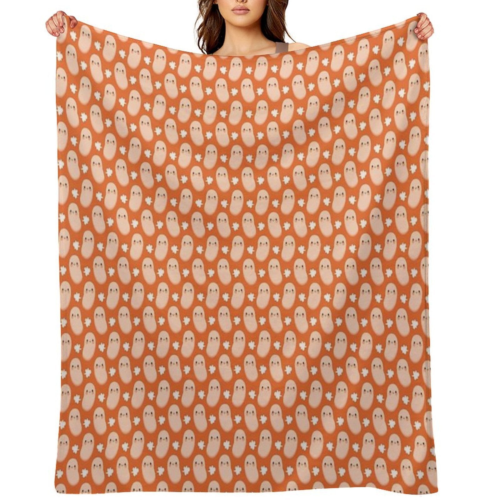 Baked Beans Farting Versatility Throw Blanket