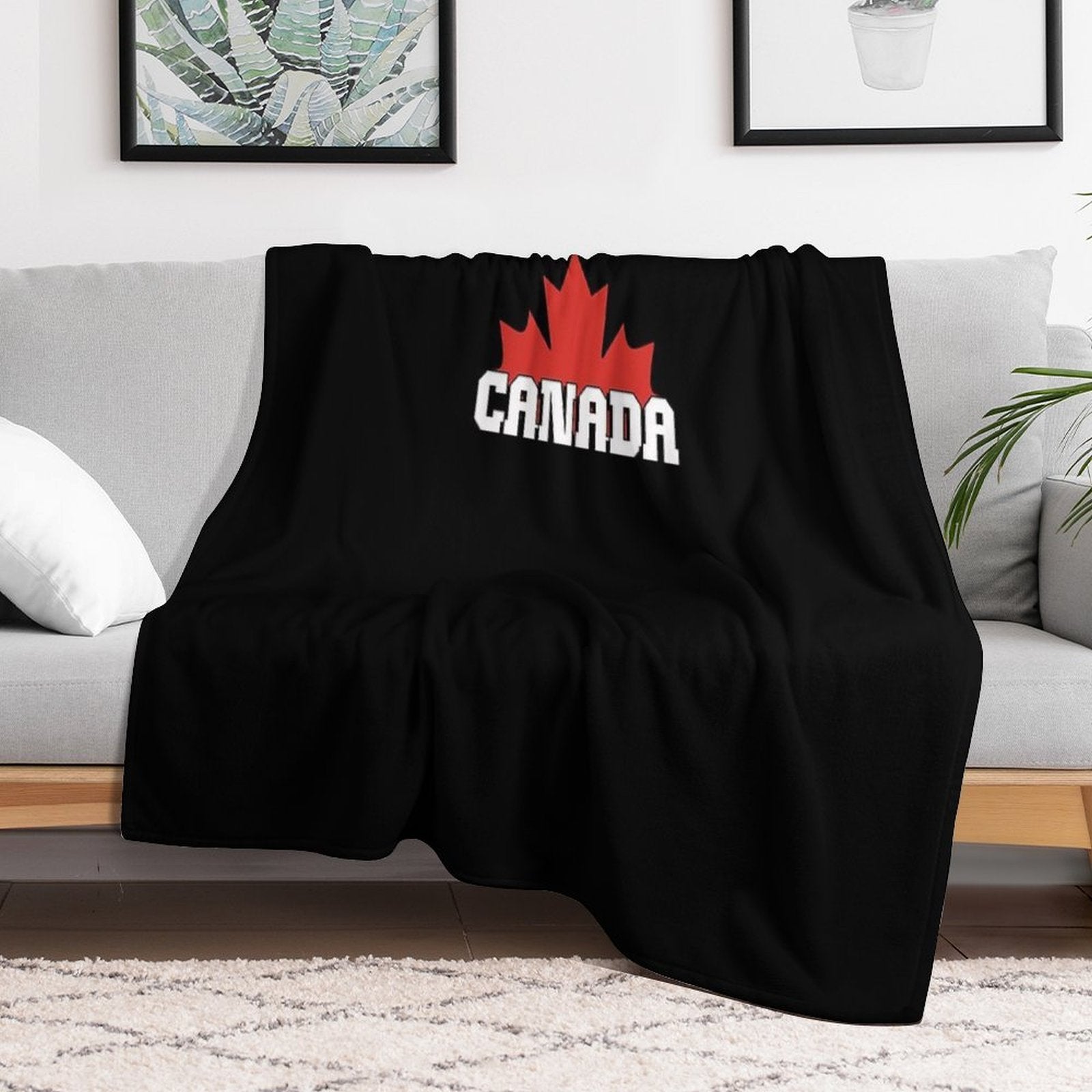Canada Compact Throw Blanket