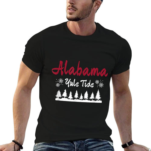 Alabama Yule Tide Christmas Holiday Season  Relaxed-fit T-Shirt