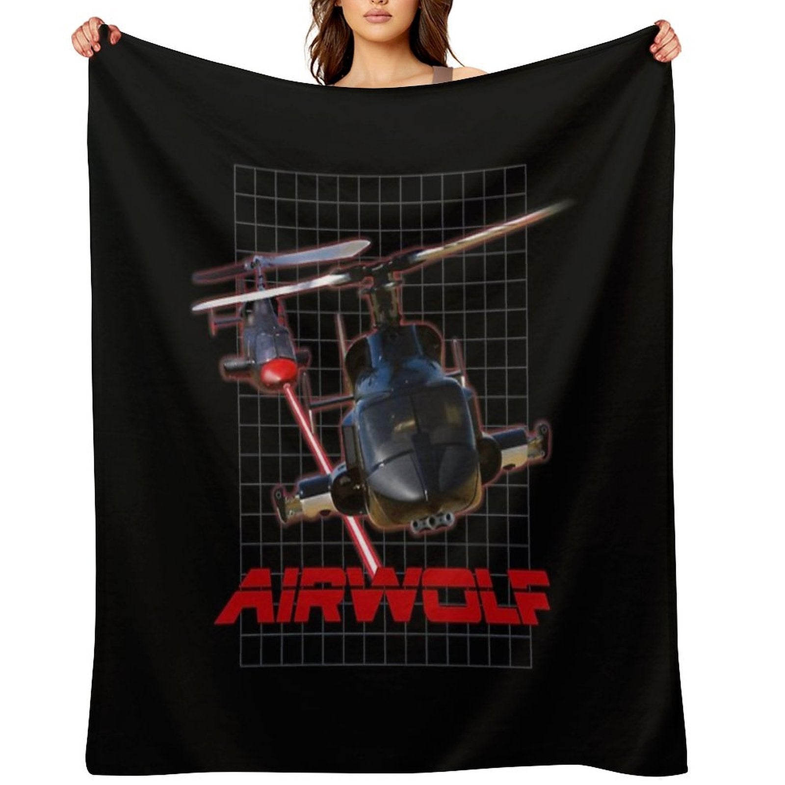 Airwolf All-season Throw Blanket