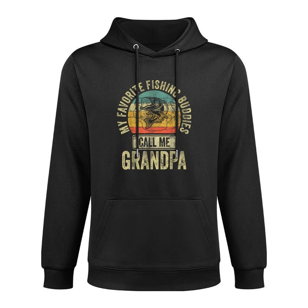 My Favorite Fishing Buddies Call Me Grandpa Fisherman Unisex Design Hoodie