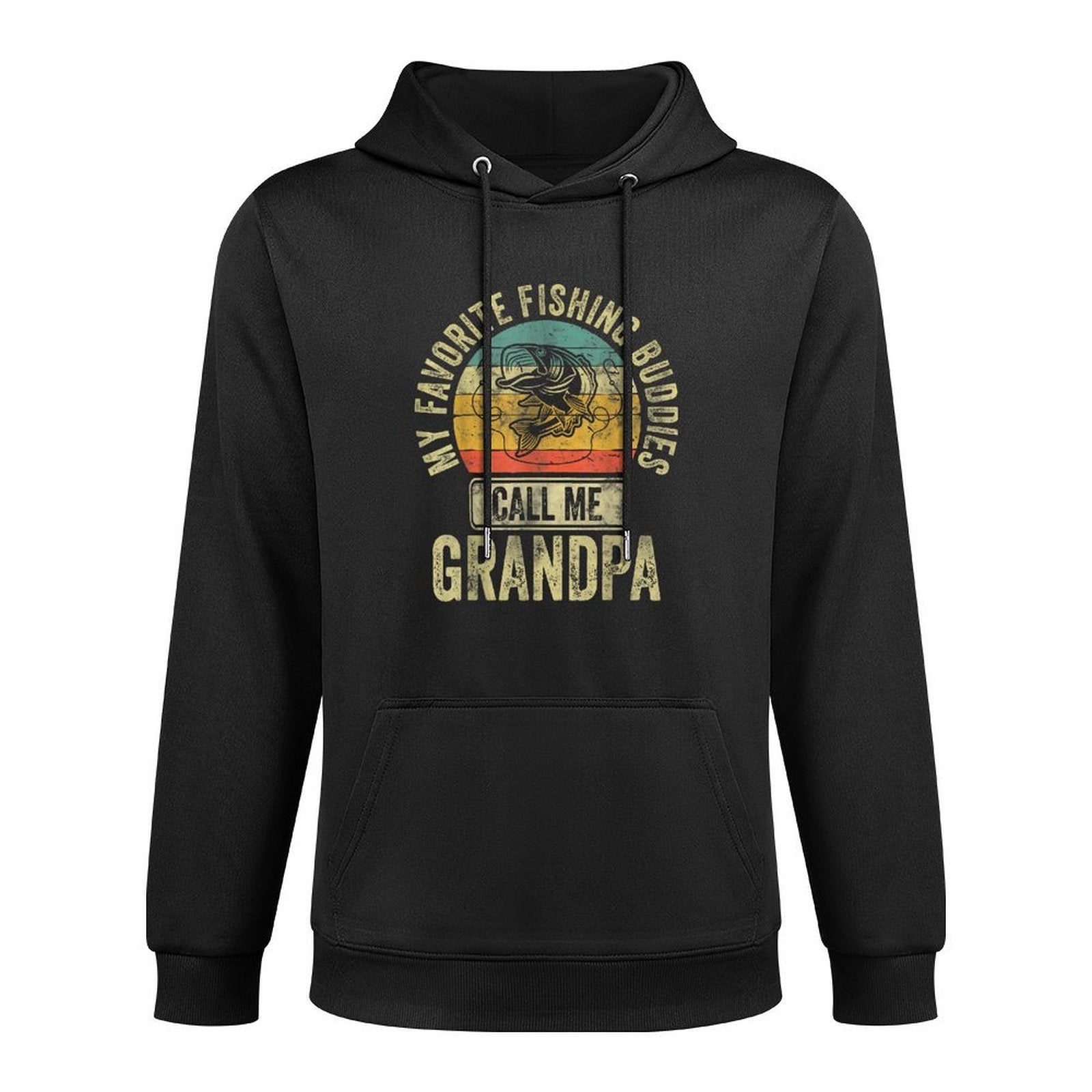 My Favorite Fishing Buddies Call Me Grandpa Fisherman Unisex Design Hoodie