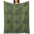 Celtic Knotwork Compact Throw Blanket