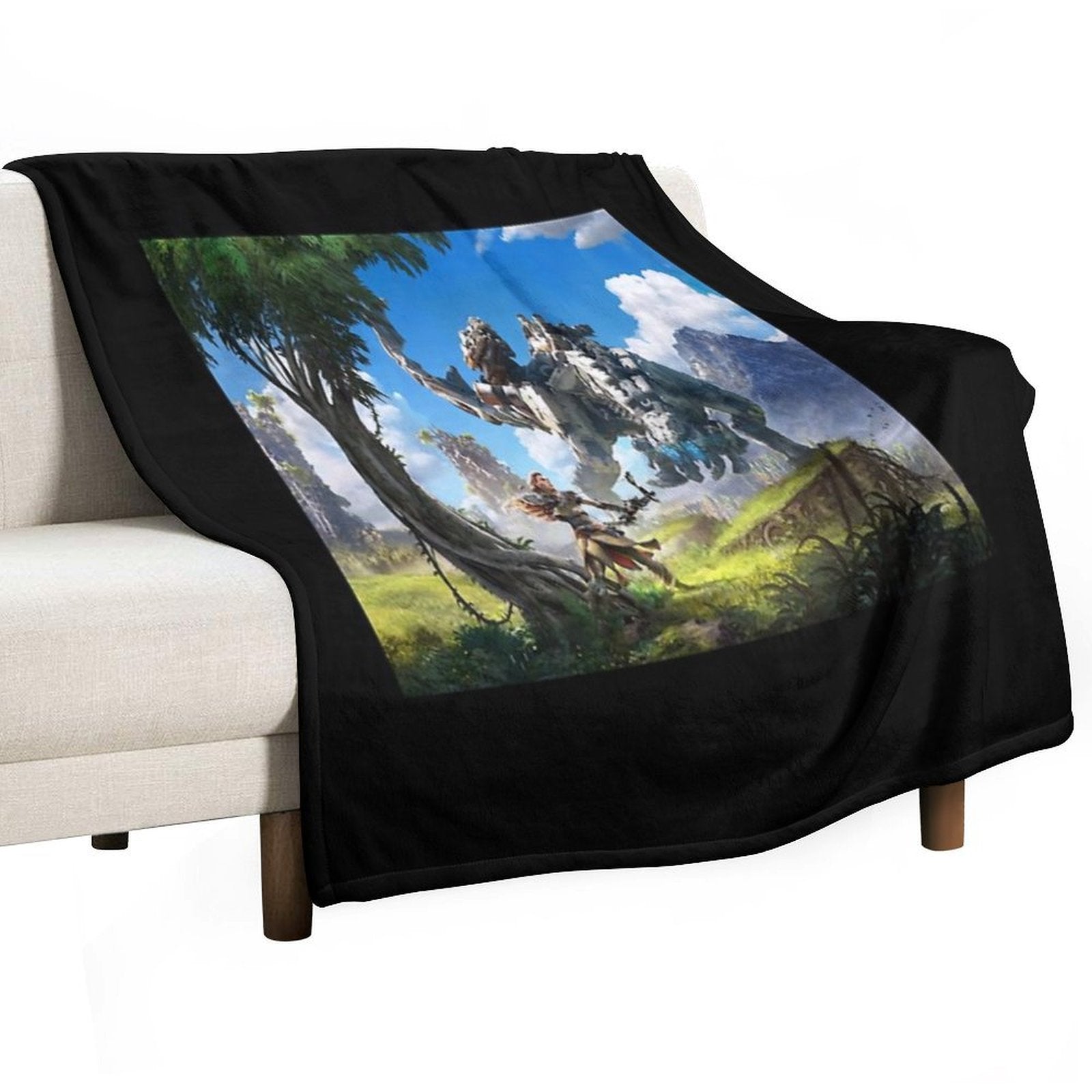 Horizon Game Zero Dawn Forbidden West All-season Throw Blanket
