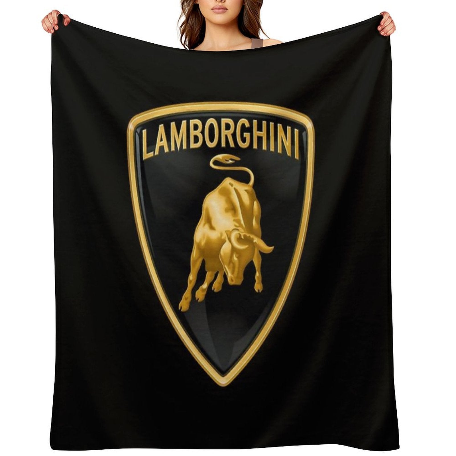 Pure Yellow Jasmine Anti-pilling Throw Blanket