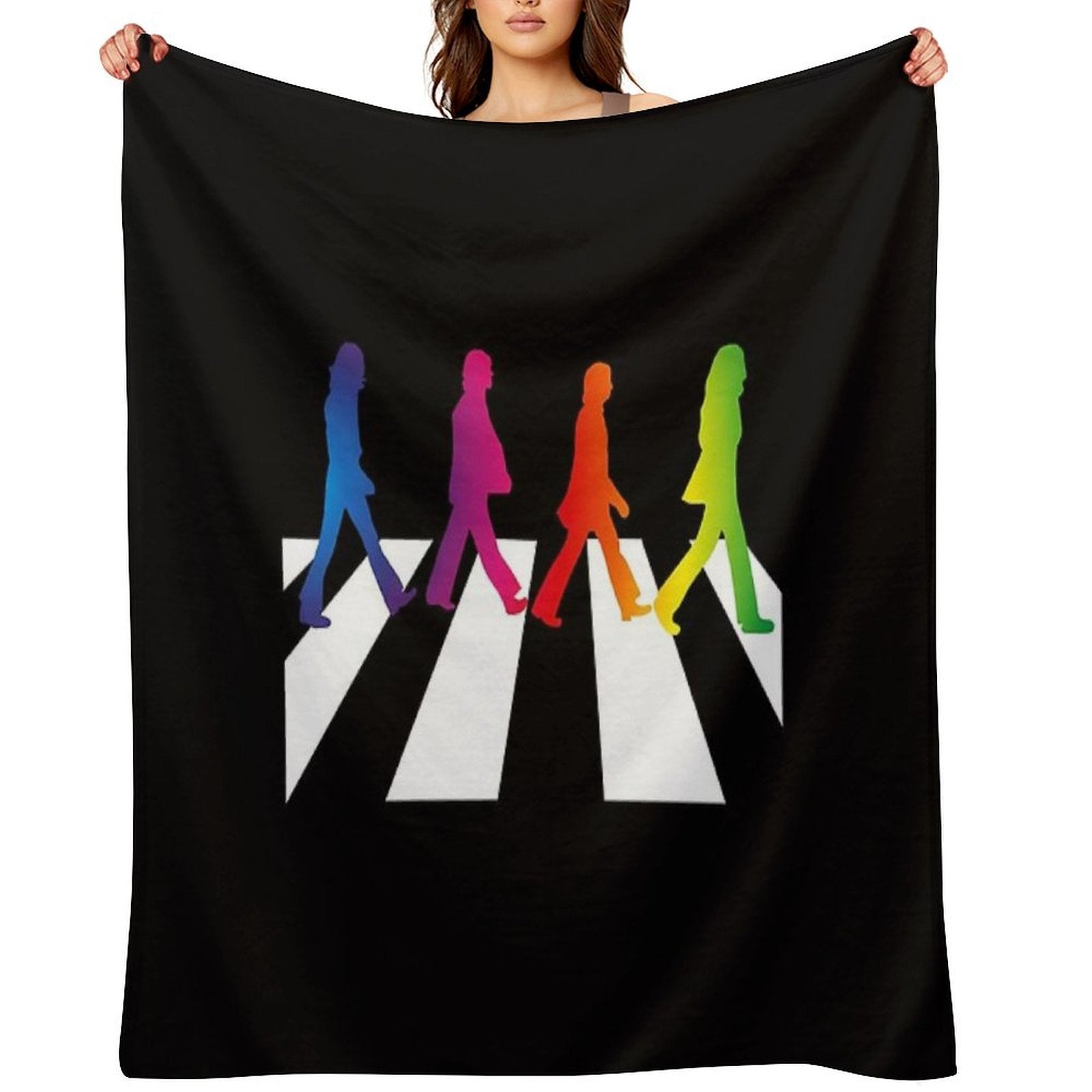 Logo Beatles Travel-friendly Throw Blanket