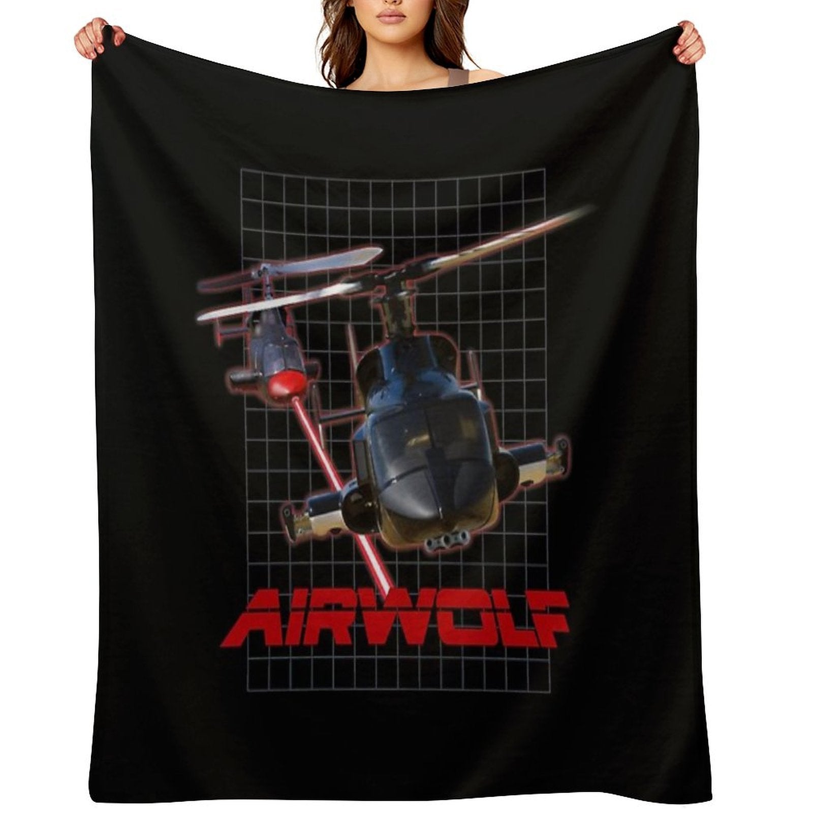 Airwolf All-season Throw Blanket