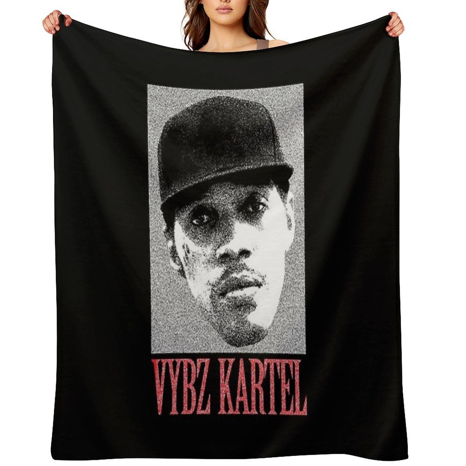 Vybz Kartel Worl Boss Easy Care Throw Blanket