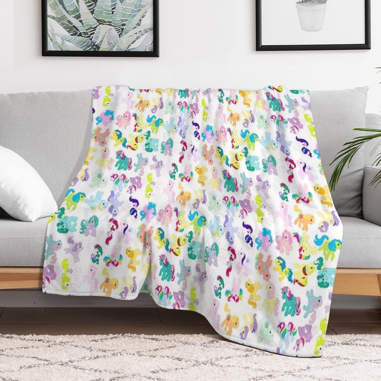 MLP All Over Me Compact Throw Blanket