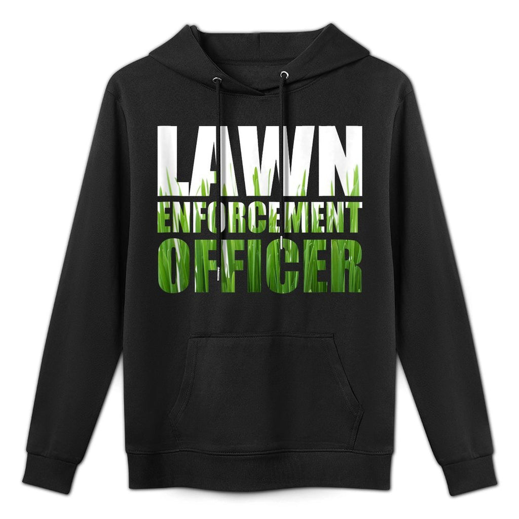 Lawn Enforcement Officer Grass Cutting Mowing Landscape Gift Versatile Streetwear Hoodie