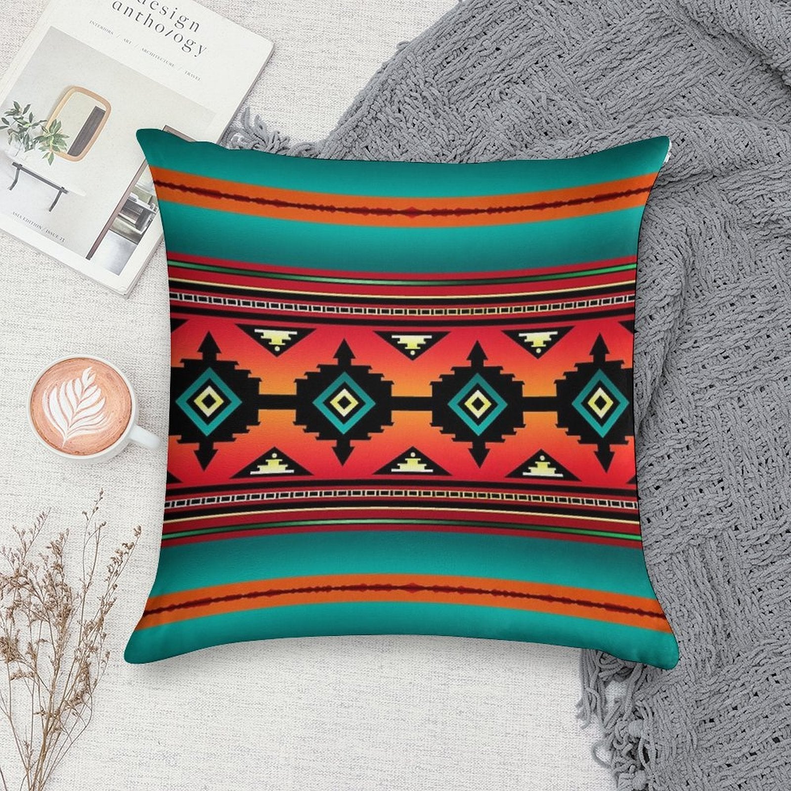 Canyon  Navajo Soft Multiple Sizes Throw Pillow