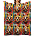 Bear Compact Throw Blanket
