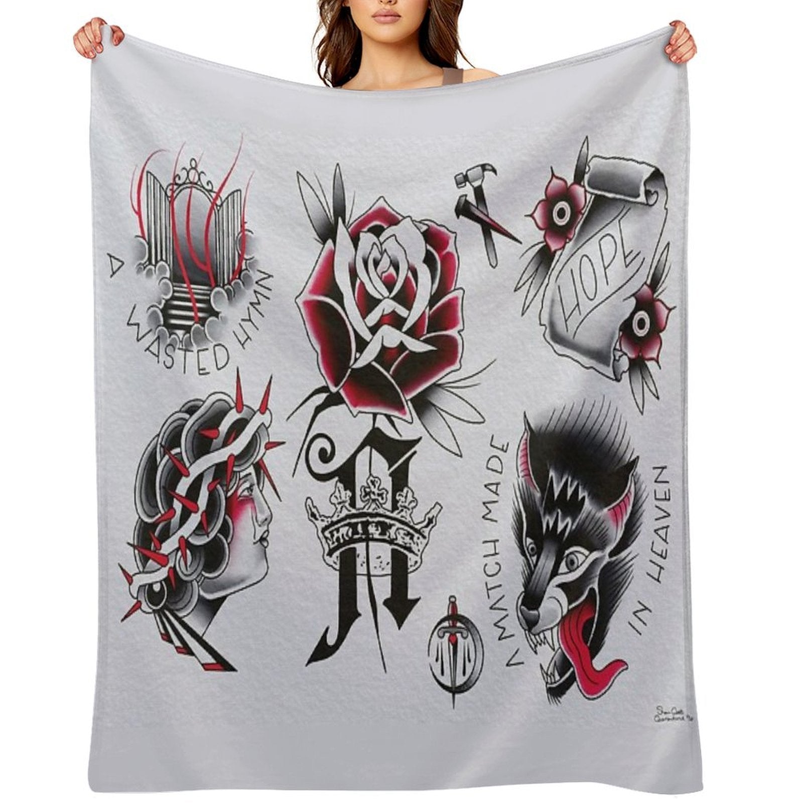 Architects Band Logo Machine-washable Throw Blanket