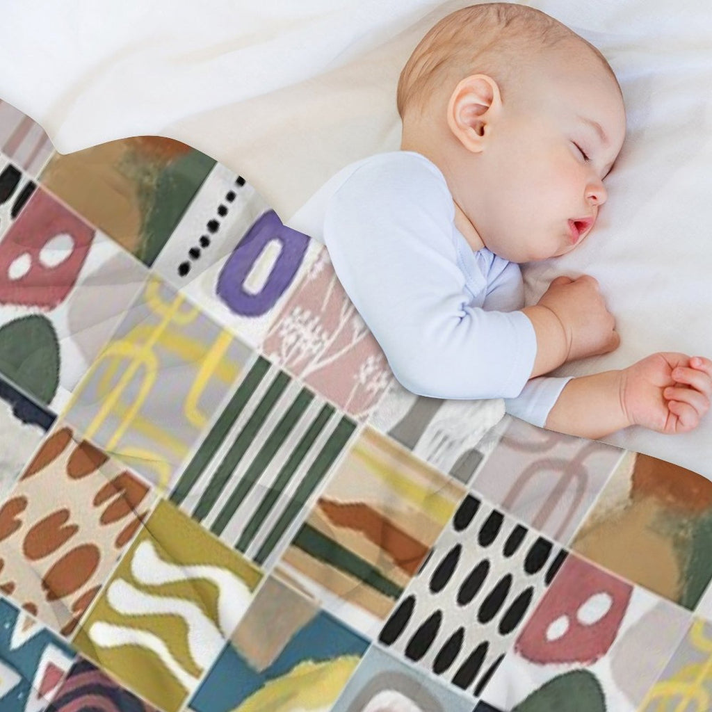 AFRICA, - Colorful Patches Quick-dry Throw Blanket