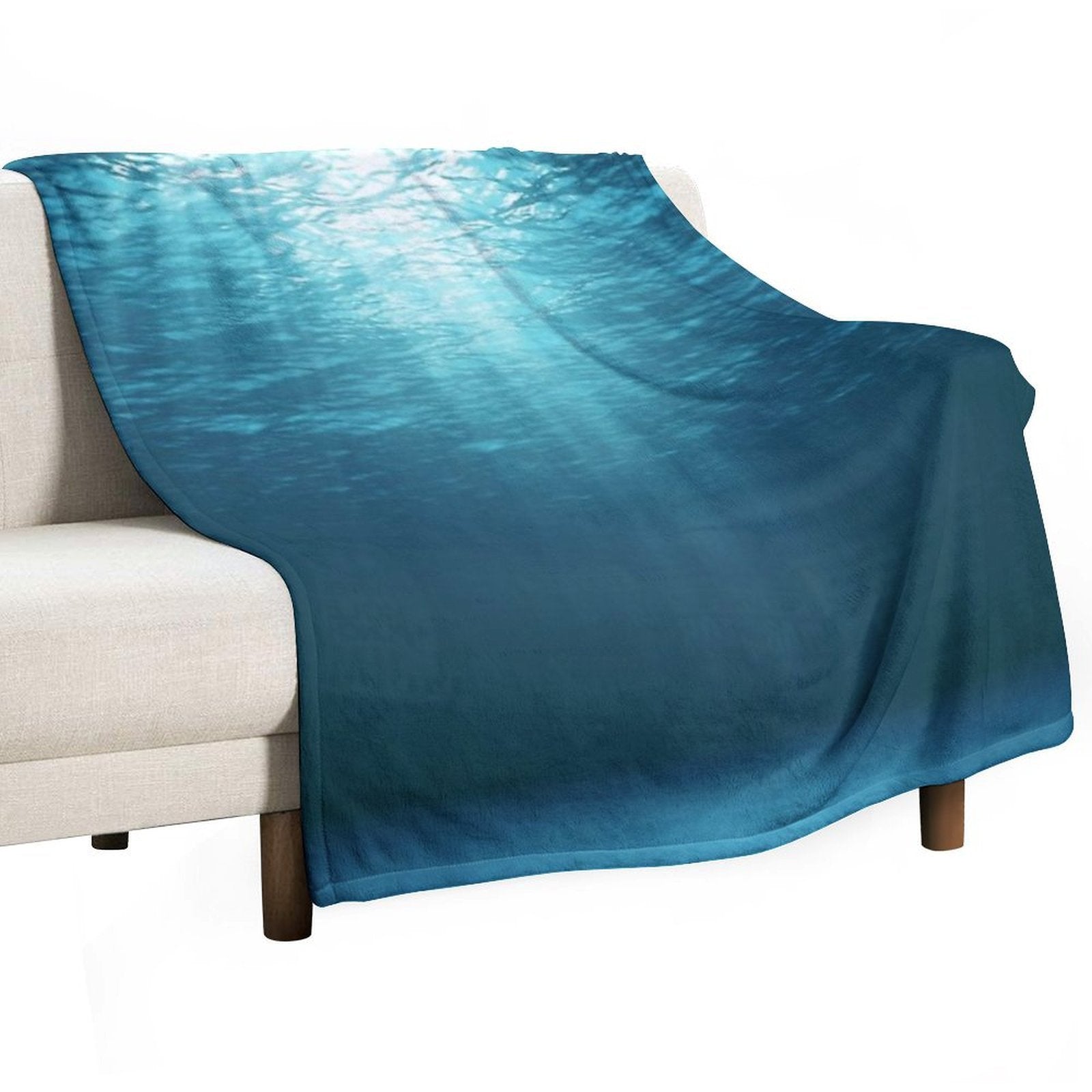 Look at Under The Sea Easy Care Throw Blanket