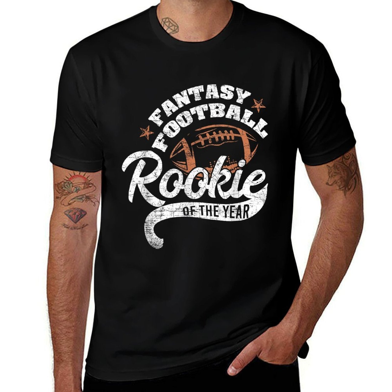Rookie of The Year Fantasy Football Player  Affordable Price T-Shirt