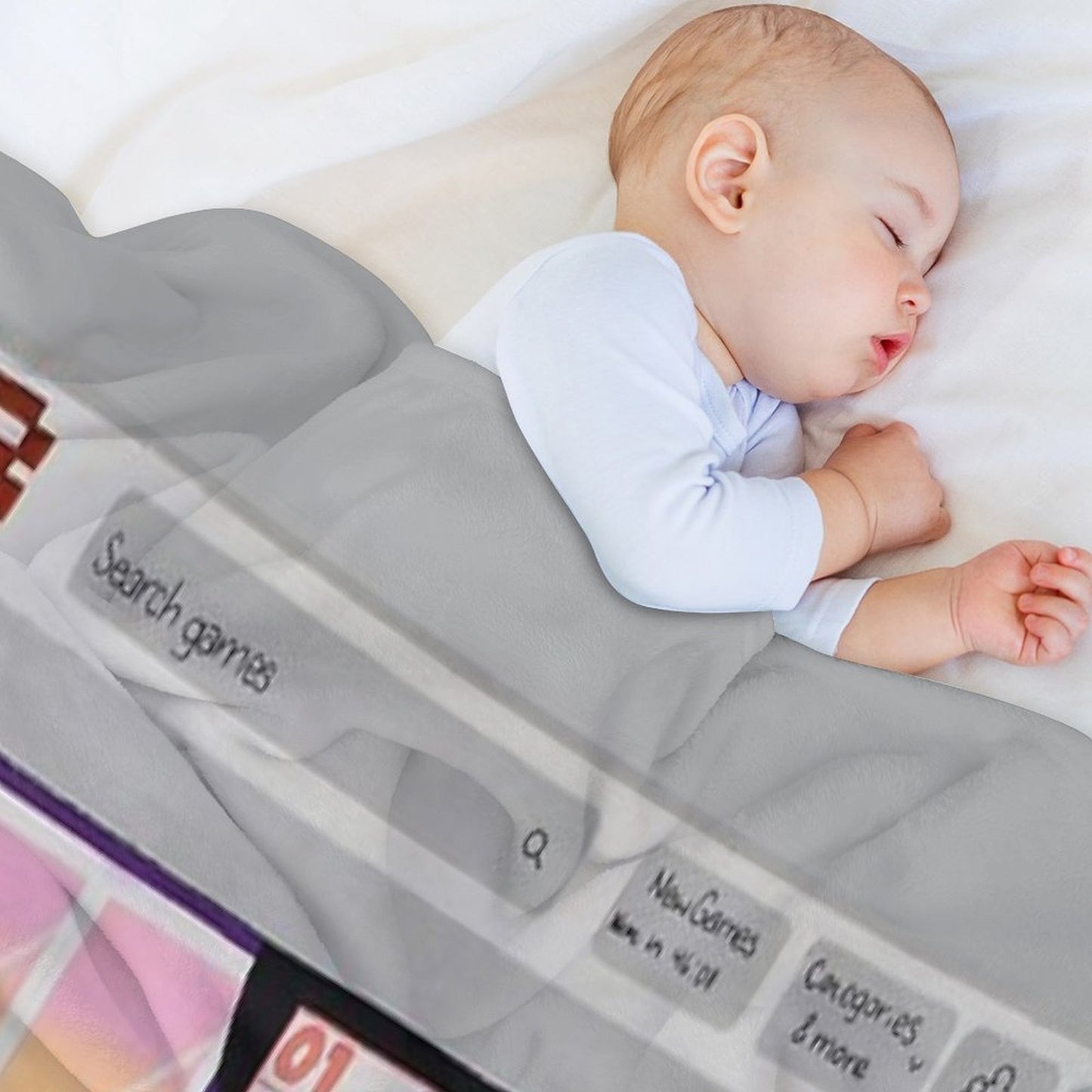 Child Labor Simulator Comfort Throw Blanket