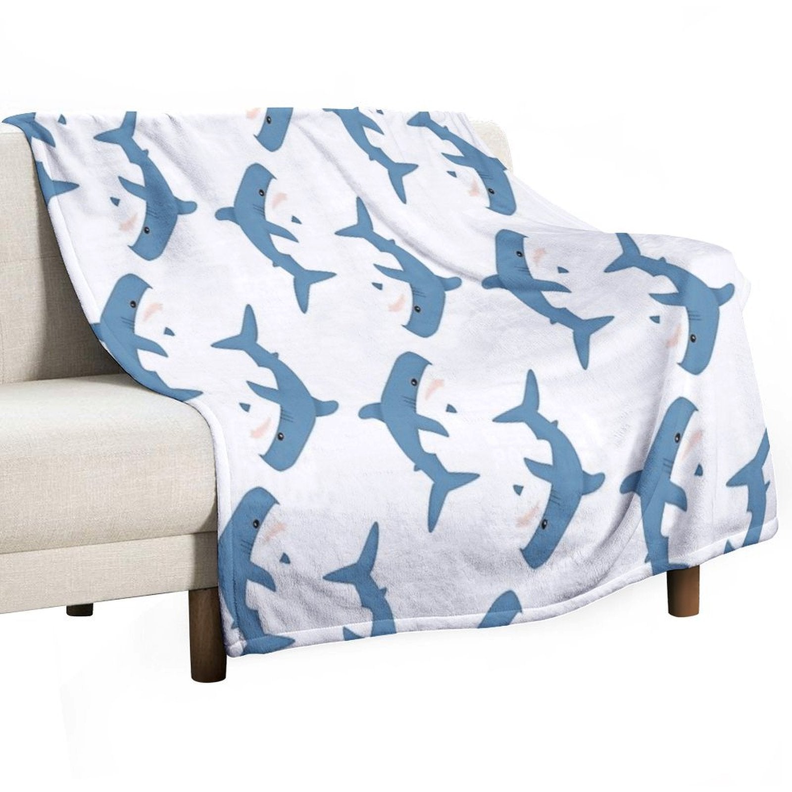 Blahaj Multi-functional Throw Blanket