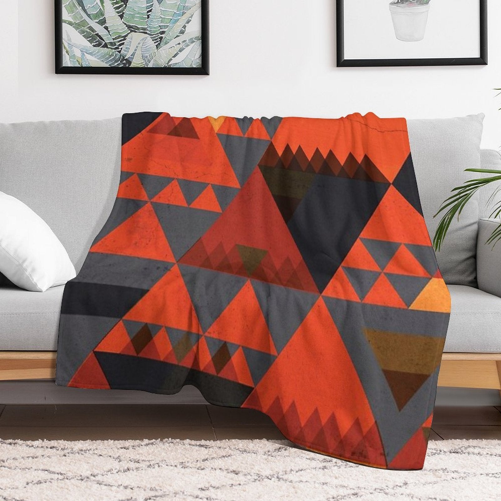 Indian Summer Anti-pilling Throw Blanket