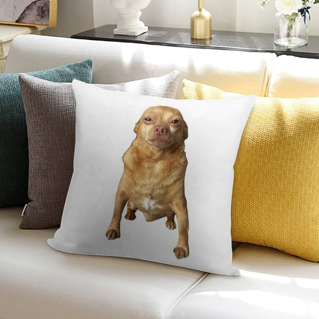 Mighty Mouse Soft Decorative Cover Throw Pillow