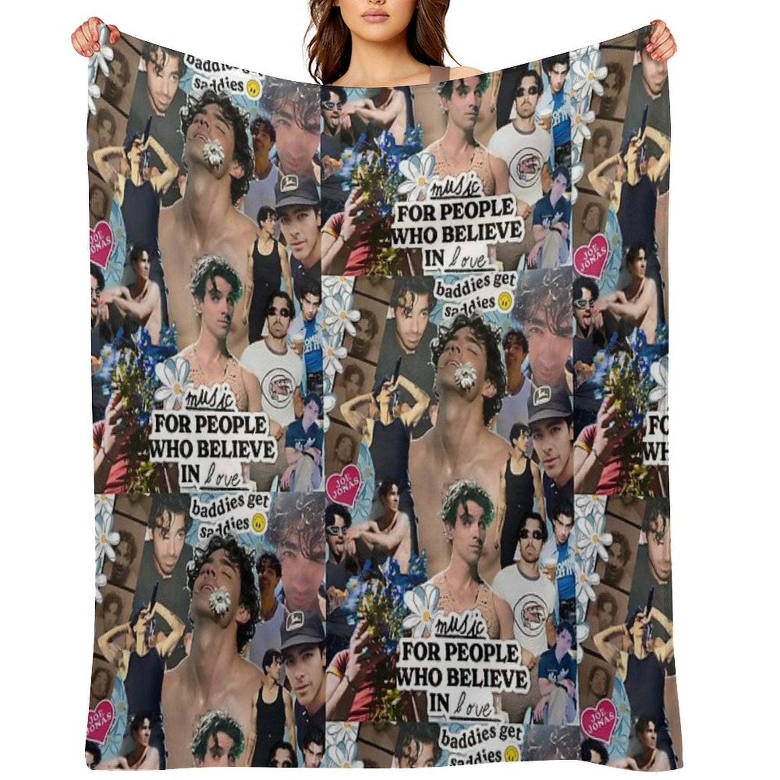 Even Baddies Get Saddies Machine-washable Throw Blanket