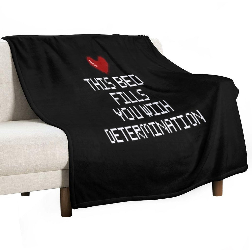 Frisk's Heart Compact Throw Blanket