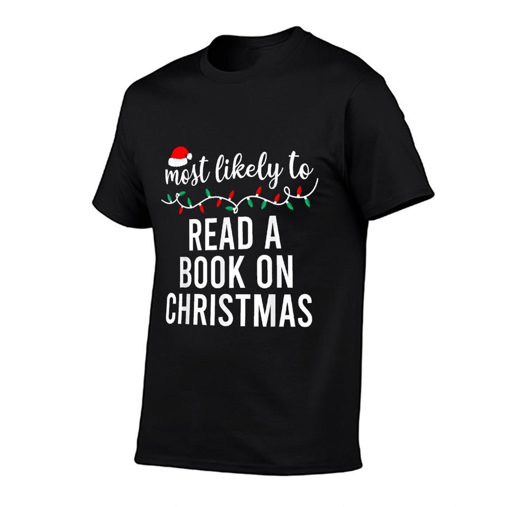 Most Likely To Christmas Matching Family Pajamas Funny  Eco-friendly Material T-Shirt