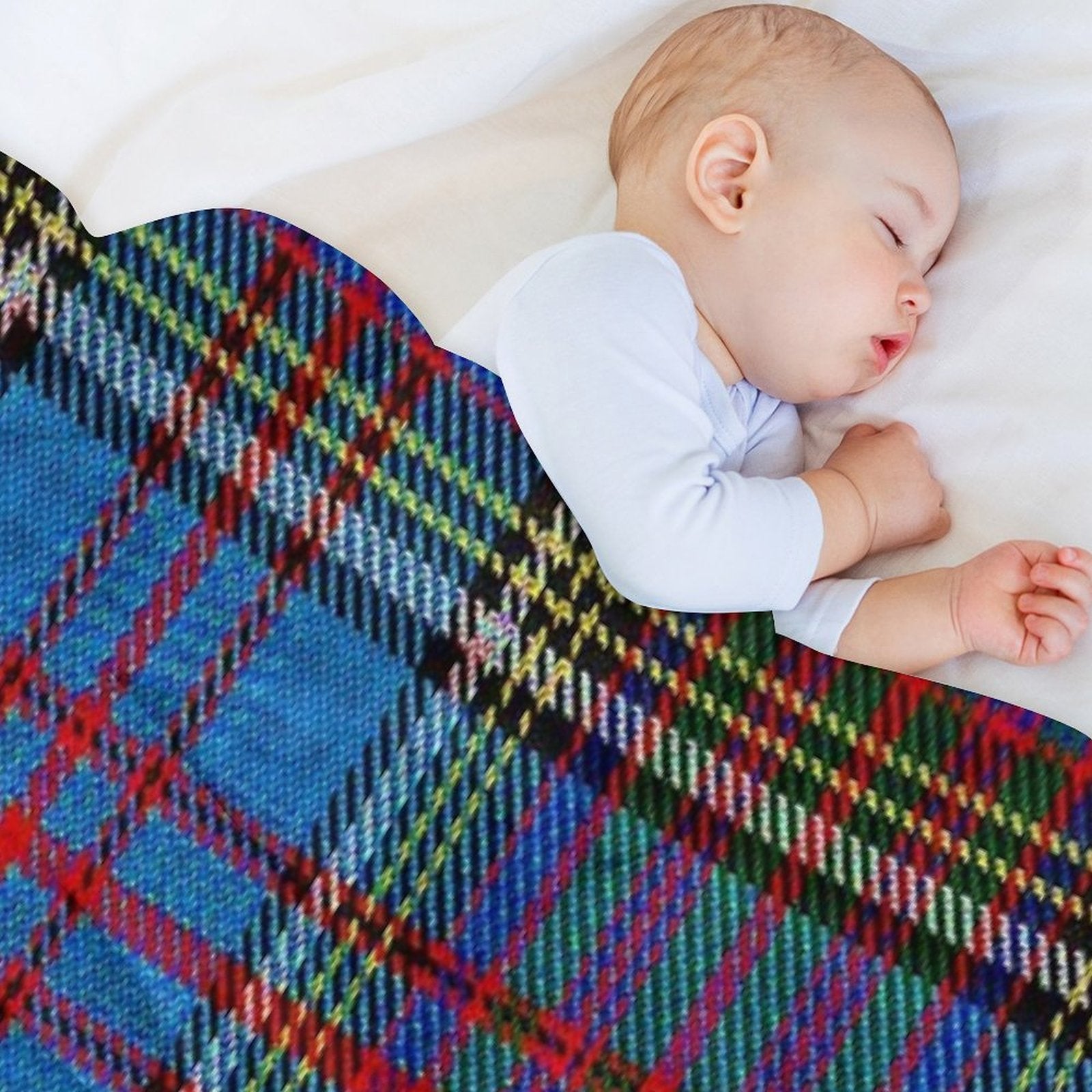 Anderson Clan Standard Tartan Anti-pilling Throw Blanket