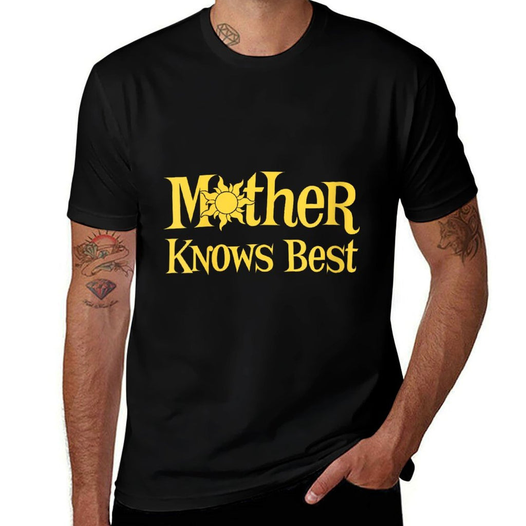 Womens Mother Knows Best Funny  Tagless Design T-Shirt
