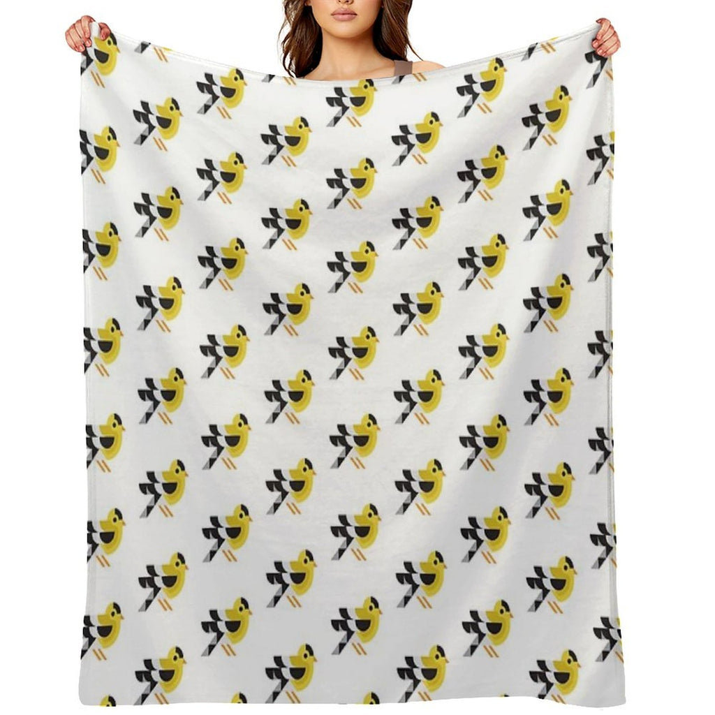 Goldfinch Anti-pilling Throw Blanket