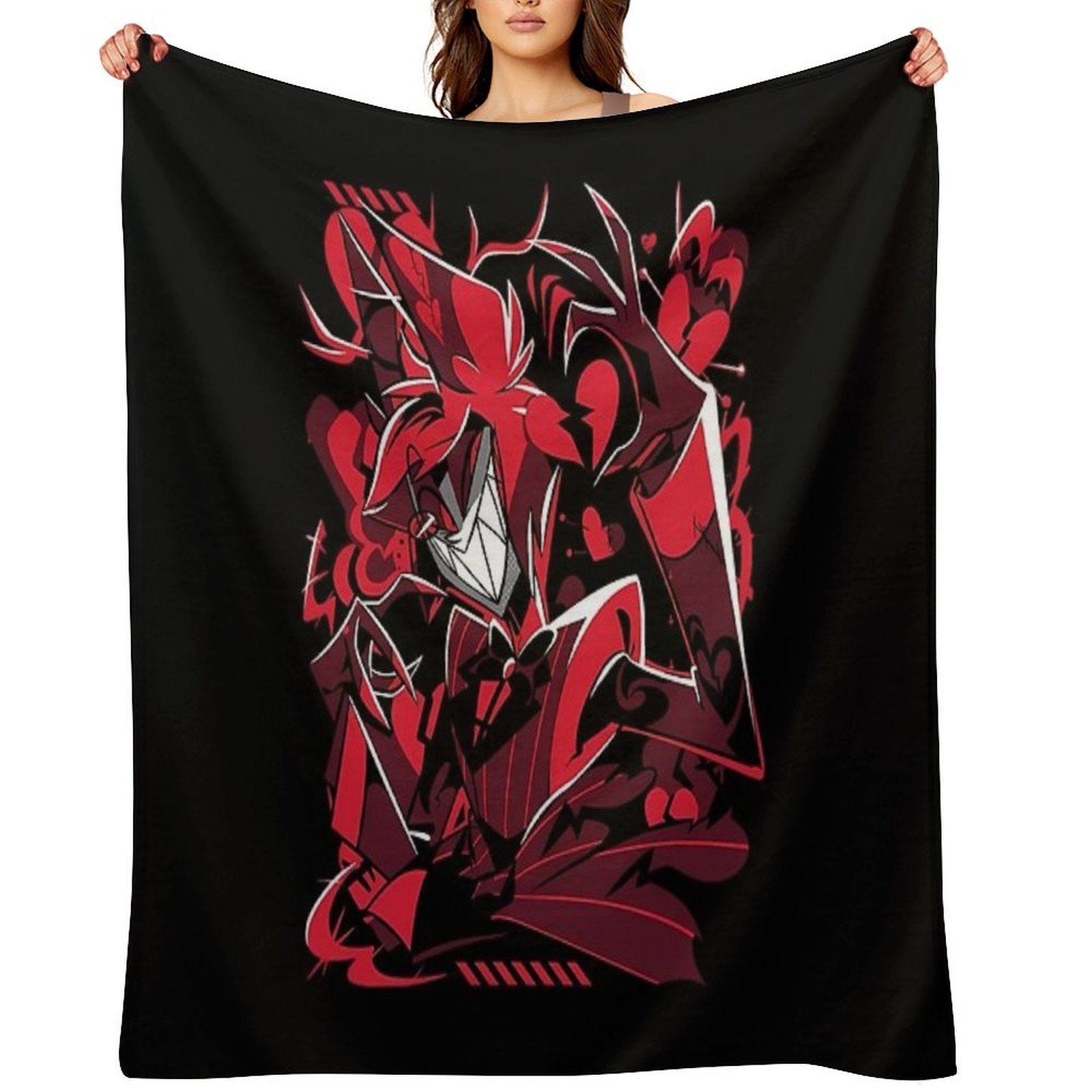 Hazbin Hotel Alastor Multi-functional Throw Blanket