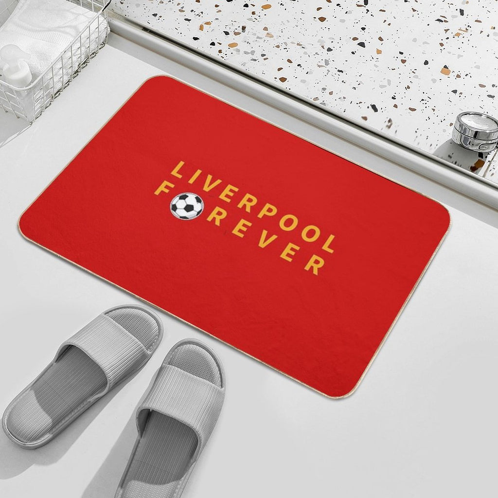 Liverpool Forever,  Champions 1920 League, Football Fan Club, Liverpool FC,  LFC, Liverpool Jersey, Liverpool Fc Gift  Repositionable Bath Mat
