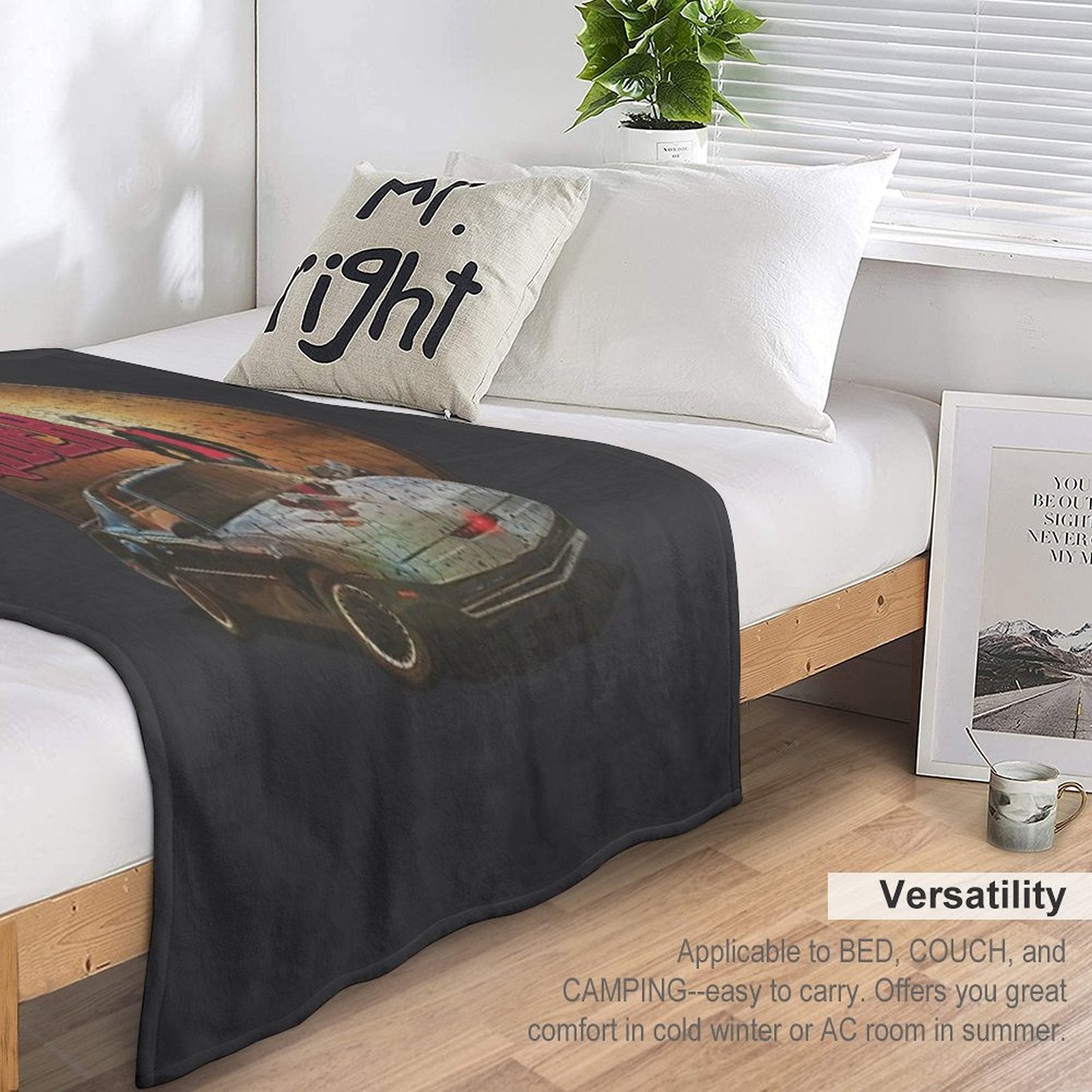 Knight Rider 1982 Premium Throw Blanket