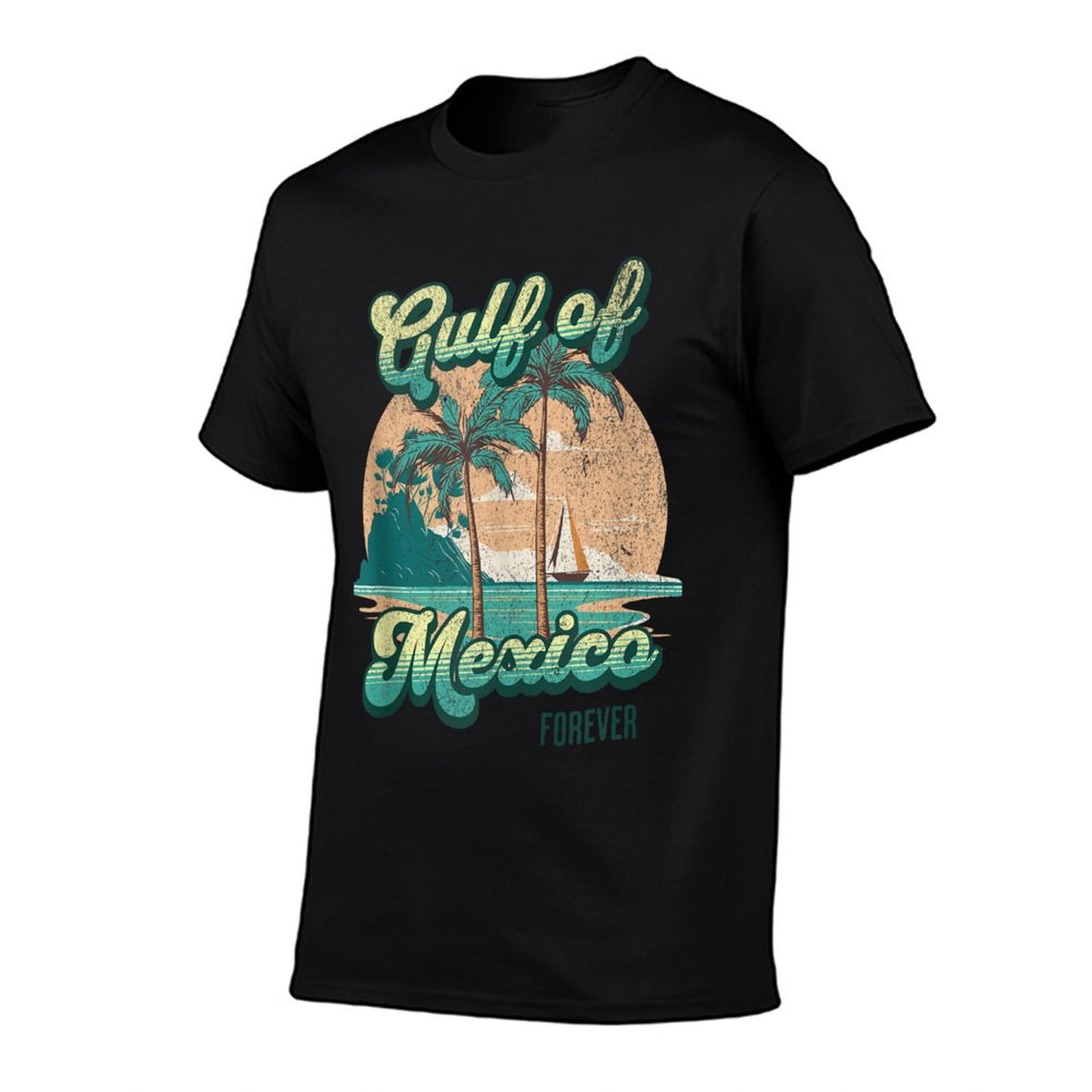 Gulf of Mexico Forever - Sunset Beach Vacation America Humor  Odor-resistant T-Shirt